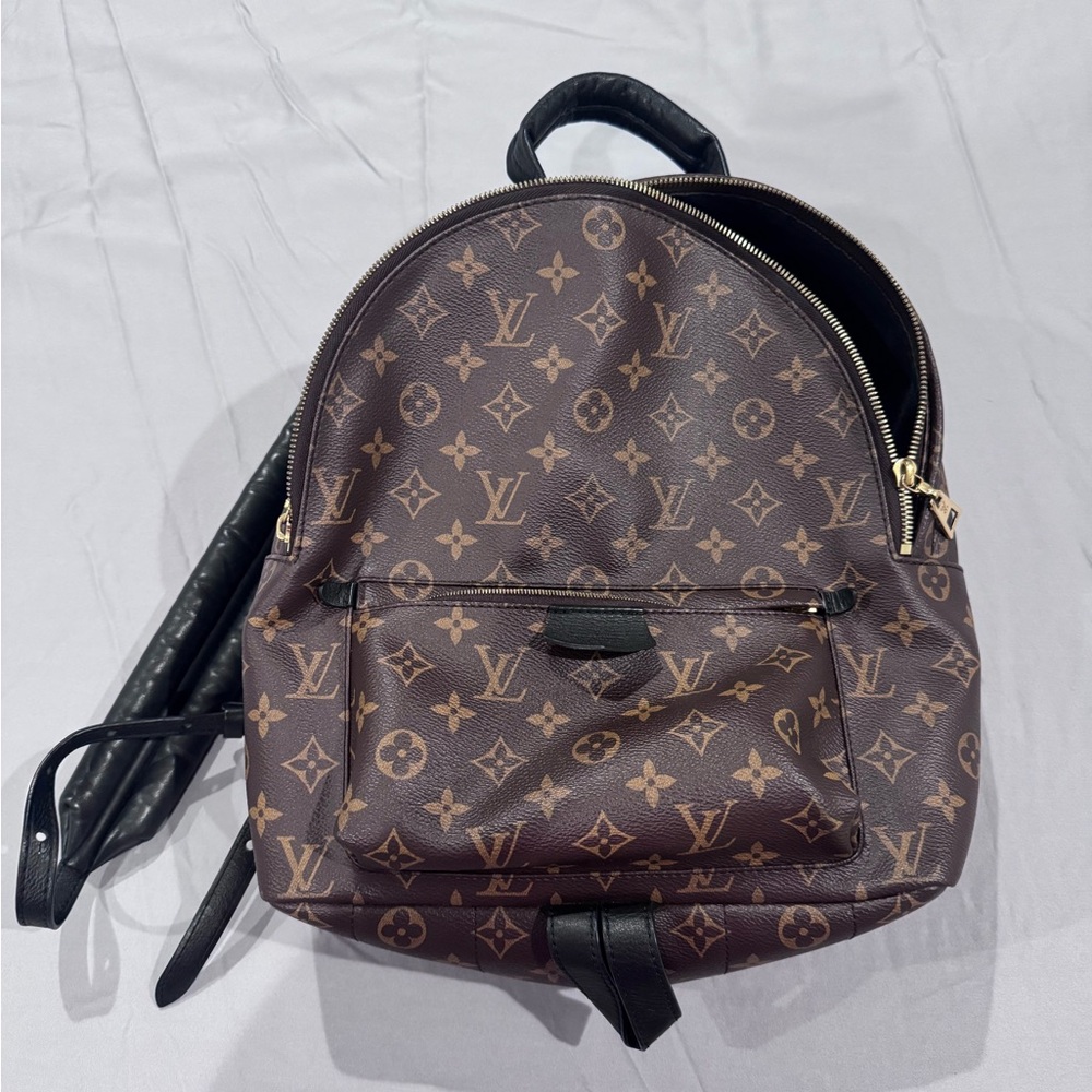 Louis Vuitton Brown Monogram Backpack with Signature Style